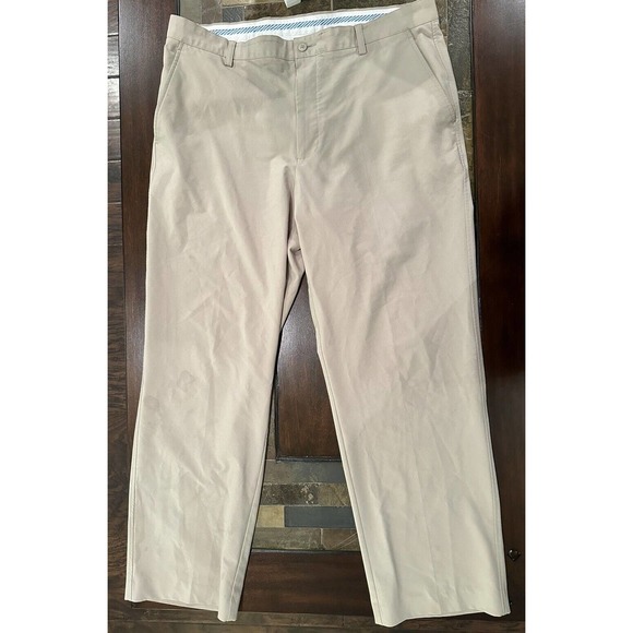Footjoy Men's Polyester Blend Khaki Traditional Pants Size W38 L32‎ - Picture 1 of 5